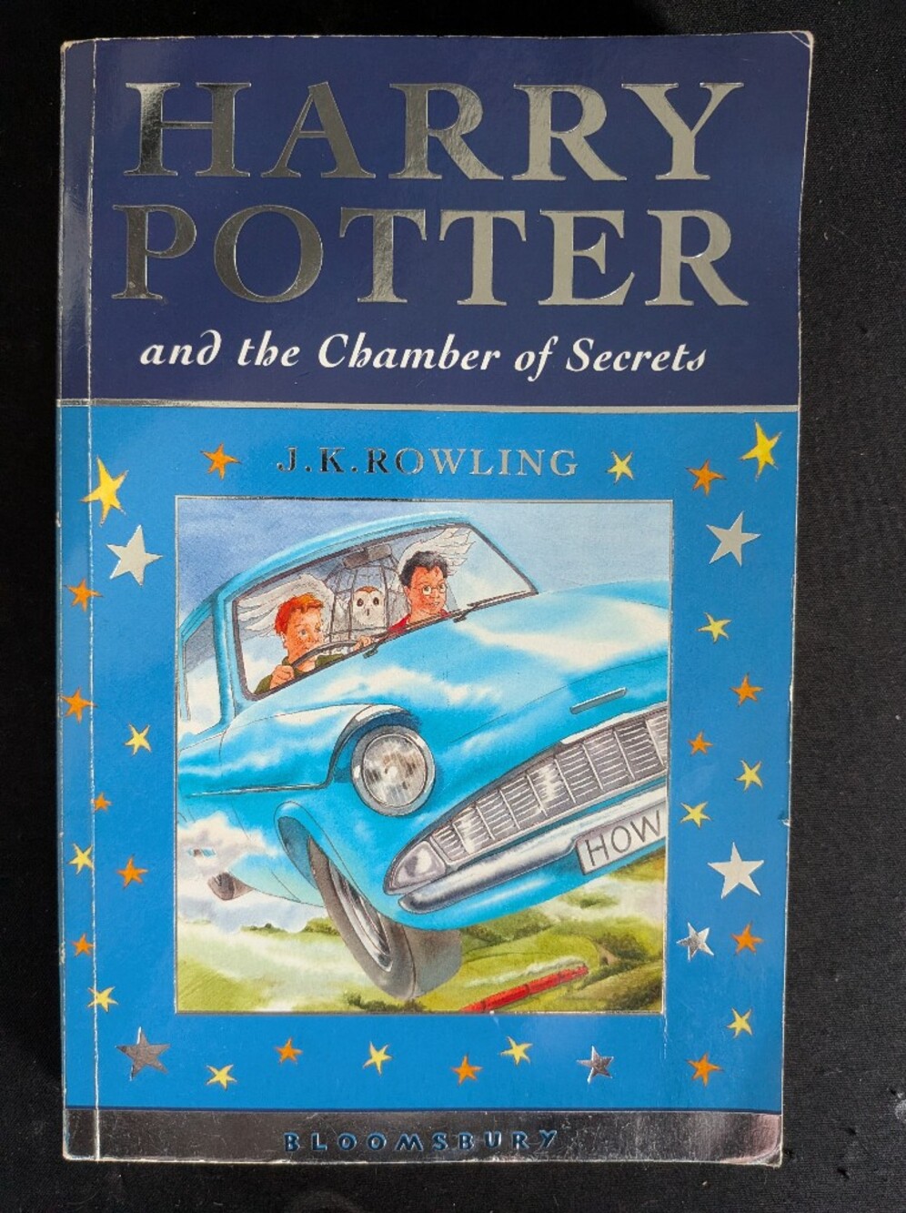Harry Potter and the Chamber of Secrets Hardcover - Blue Cover